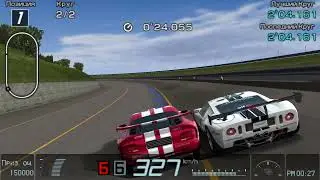 Gran Turismo PSP - Dodge Viper GTS-R Team Oreca Race Car 2000 - Test Drive