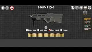 Gun Sounds : Gun Simulator G&G FN F2000 #1122b
