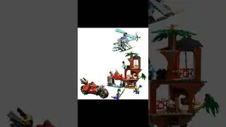 LEGO Ninjago 71857 Ninja Vehicle Tree House Battle