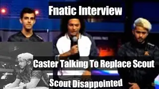 Fnatic Interview | Scout Disappointed | MVP interview in PMCO South Asia Regionals Finall
