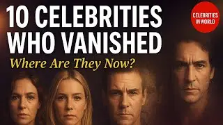 10 celebrities who disappeared from the spotlight