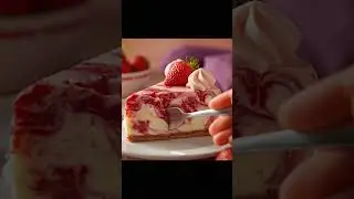 🍓🍰 Strawberry Swirl Cheesecake 🍰🍓