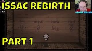 EPIC FAIL: Binding of Isaac Rebirth on PC 1080p HD Gameplay No bad words No Swearing | Crazy Ryvan