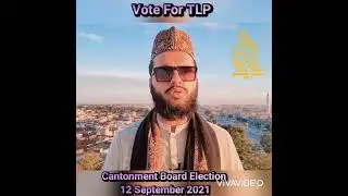 Election Peegham For TLP Cantonment Board Gujaranwala Luqman Chishti