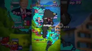 POV:Est&aacute;s en guerra con Uruguay #mapping #viral #map #geography #memes #love #argentina #uruguay