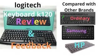 Лучшая компьютерная клавиатура для офисов. Обзор Logitech K120.