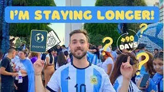 HOW TO EXTEND your TOURIST VISA in Buenos Aires, ARGENTINA! (EXPLAINED)