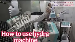 HOW TO USE HYDRA MACHINE #ANSHUSHANKAR