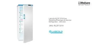 Labcold RLDF1019 Free Standing Pharmacy Vaccine Refrigerator 340 Litre RLDF1019