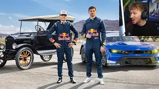 Max Verstappen & Arvid Lindblad Raced 100 Years of Cars