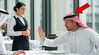 Furious Arab Billionaire Was Leaving &mdash; Until the Waitress Fluent Arabic Made Him Freeze