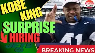 🚨BREAKING NEWS🚨 Kobe King is the new reinforcement of the Jets - learn all about hiring!