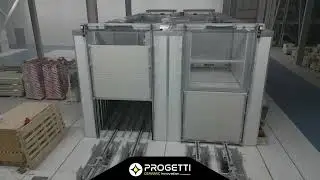 Glass Fiber Drying with Handling System