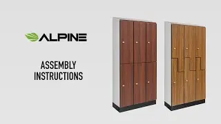ALP701 T Tops For Double Tier Locker Assembly Video