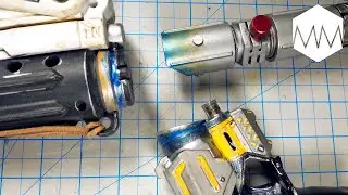 ▲ Heat Bluing Scorched Metal Effect No AIRBRUSH! // Weathering Tips