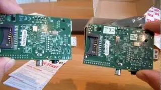 Raspberry Pi compare element14/Farnell & RS Components Model B Uncased Unboxing