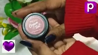 ​Affordable😜 Purple Blush Alert! Swiss Beauty Cheek Tint Unboxing RS 199&zwnj; #cheeltint #makup #purple 