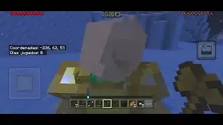 Jugando Minecraft con Buba