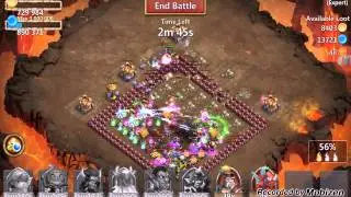 Castle clash Expert dungeon 8-1