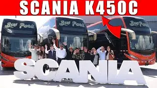 BUS PER&Uacute; es Scania: Entrega de flota K450C 6x2