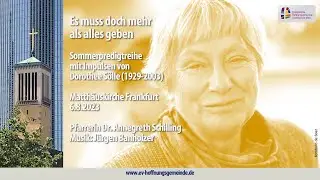 Gerechtigkeit ist ein Name f&uuml;r Gott