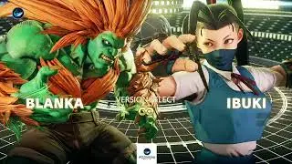 Street Figher V - Blanka Vs Ibuki - Rx 560
