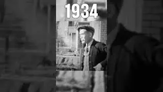 Man Smoking Pipe: Rare footage from 1934.