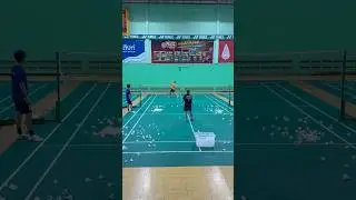Badminton Multi Shuttle Training in Bangkok #badminton #yonex #badmintontraining