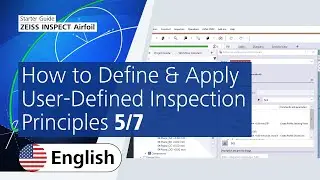 How to Define & Apply User-Defined Inspection Principles in ZEISS INSPECT Airfoil (5/7)