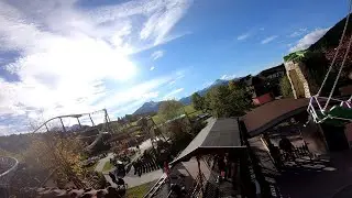 Zierer Wellenflieger (The green eyes) Freizeitpark Familienland Pillersee 2021 POV Onride