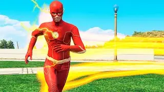 ФЛЭШ ВЕРНУЛСЯ ИЗ БУДУЩЕГО в ГТА 5 МОДЫ! FLASH ОБЗОР МОДА в GTA 5 ВИДЕО MODS