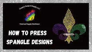 How to Press Spangle Designs From Creative Design & Supply