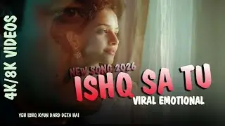 ISHQ SA TU 💔(Official Music Video): Jubin Nautiyal, Arjit singh tip voice song |  New Romantic Song 