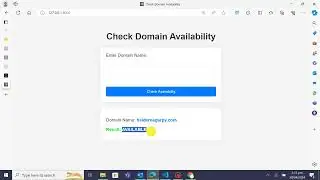 How To Check A Domain Availability Using Django Python| A Step by Step Guide