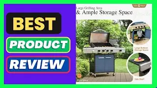 Sophia & William 4-Burner Gas BBQ Grill