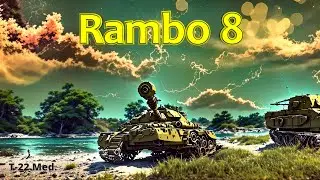 Rambo 8 - T-22 Med. - [World of Tanks] WoT gameplay