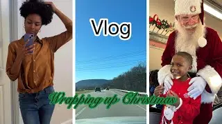 VLOG| Not Feeling Like myself,  Polar Express Train Ride, Gift Wrapping, and more