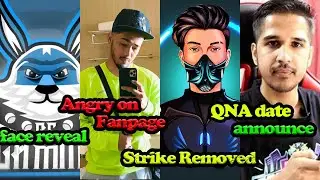 Scout Angry on Fanpage 😡Skylord's Strike Removed | Desi gamer's QNA date ? AS gaming Face reveal