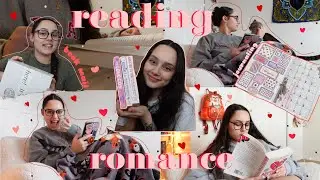 reading romance books for a week💌💐 (opening book mail & updating my book journal!)