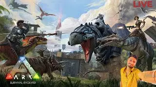 ARK SURVIVAL EVOLVED LIVE Hindi Gameplay | Playing