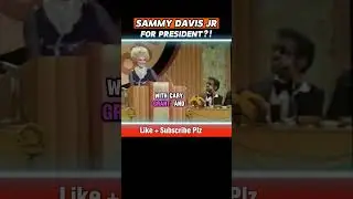 Phyllis Diller&rsquo;s Plan: Sammy Davis Jr. for President #RatPack #DeanMartin #classiccomedy #CaryGrant