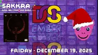 Happy DOSember! Quake Remaster! with most of the Remaster turned off! FINA LEVEL NIGHTMARE! #Love