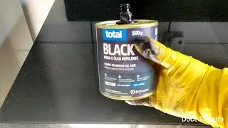 Testando Total Black Bellinzoni ativador de cor de mármore e granito - Opinião sincera