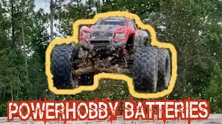 Xmaxx Power up with PowerHobby 7200 mah 4s Batteries!!