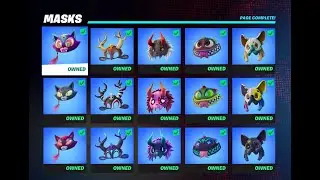 I Unlocked All The Havens Masks From First Page - Fortnite