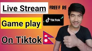 how to enable mobile gaming option on tiktok live | tiktok ma gaming live kasari garne