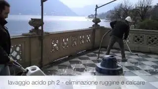 CONSOLIDAMENTO PAVIMENTO IN GRANITO