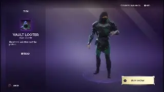 Spellbreak Shop *NEW* VAULT LOOTER OUTFIT [October 13 2020]