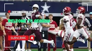Noah Thomas UGA Transfer WR Career Highlights (2023-2024)