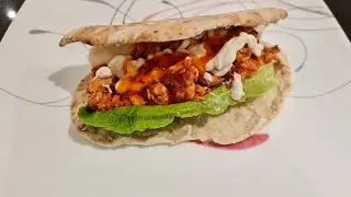 Chicken tikka pitta bread recipe